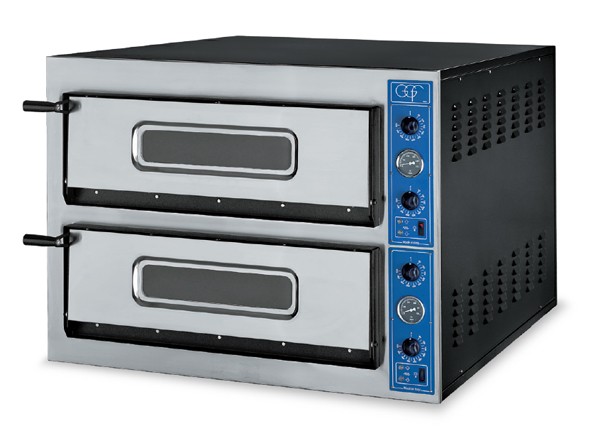 Φούρνος Πίτσας Ηλεκτρικός 6+6 Πίτσες Ø36 εκ. X 66/36 GGF Ιταλίας